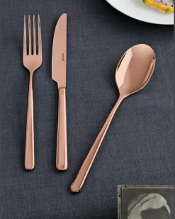 Linear Besteck (für 6 Personen) - Rosa