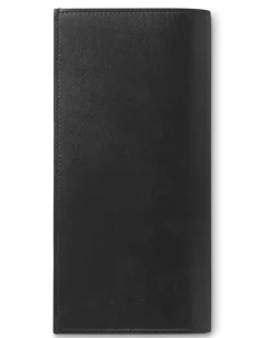 Längliche Brieftasche 14 cc mit Reißverschluss aus Meisterstück Leder - Schwarz - Leder - MB198318 - Brieftaschen
