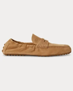 Loafer Wynnie aus Schafwildleder Tan