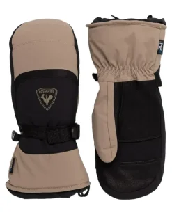 logo-print gloves - Schwarz