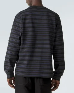 Longsleeve aus Baumwolle Schwarz