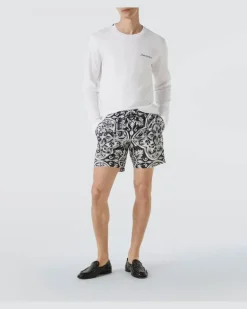 Longsleeve aus Baumwoll-Jersey Weiß