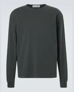 Longsleeve aus Baumwoll-Jersey Grau
