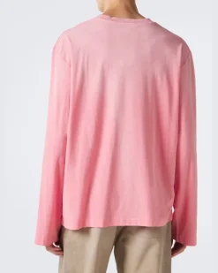 Longsleeve 1996 aus Jersey Rosa