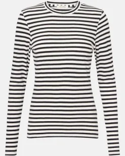 Longsleeve Susana aus Baumwoll-Jersey Schwarz