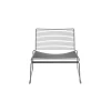 Lounge Sessel Hee - Grau - lackierter Stahl - Designer Hee Welling