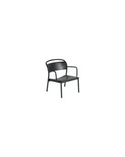Lounge Sessel Linear - Schwarz - Stahl - Designer Thomas Bentzen