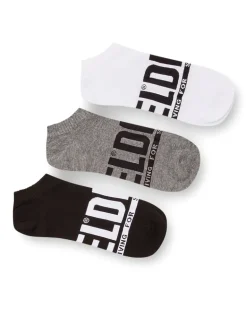 Low-Cut-Socken mit Logo im Dreierpack - Socken - Herren - Bunt