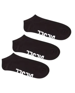 Low-Cut-Socken mit Spann-Logo im Dreierpack - Socken - Herren - Schwarz