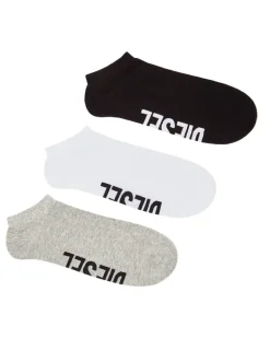 Low-Cut-Socken mit Spann-Logo im Dreierpack - Socken - Herren - Bunt