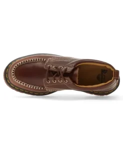 Lowell Derby-Schuhe mit Kontrastnähten - Braun