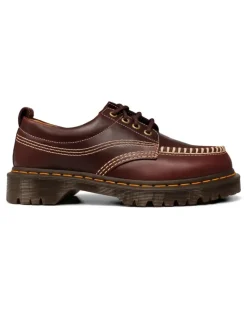 Lowell Derby-Schuhe mit Kontrastnähten - Braun