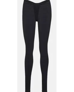 Low-Rise Leggings Schwarz