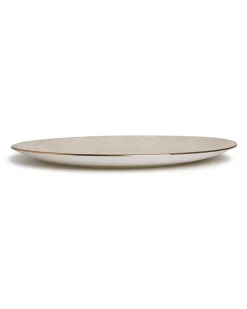Lustre' Servierplatte, 34cm - Weiß