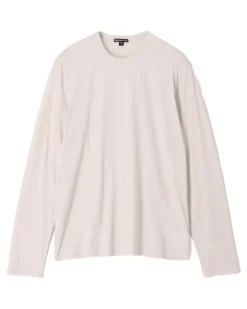 Luxe Lotus Langarmshirt - Silber