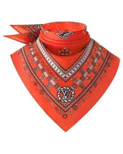 LV Bandana Carré 55 Red