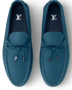 LV Driver Mokassin Blue