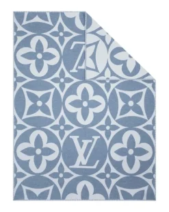 LV Medallion Decke Blue