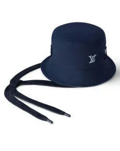 LV Play Aerogram Fischerhut zum Wenden Blue