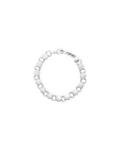 LV Studs Halskette Silver