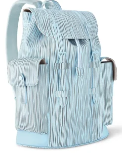 LV x Park Seo-Bo Christopher MM Rucksack Blue