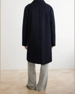 Mac Hugo gabardine trench coat Blue