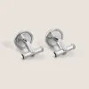 Manschettenknöpfe Moonphase - Blau - Edelstahl - MB132964 - Cufflinks