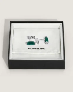 Manschettenknöpfe StarWalker PolarGreen - Grün - Edelstahl - MB134672 - Cufflinks