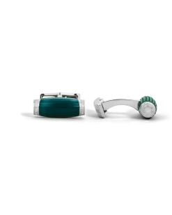 Manschettenknöpfe StarWalker PolarGreen - Grün - Edelstahl - MB134672 - Cufflinks