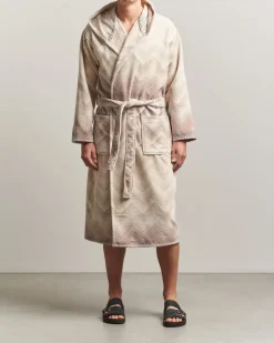 Marea Hooded Bathrobe Beige