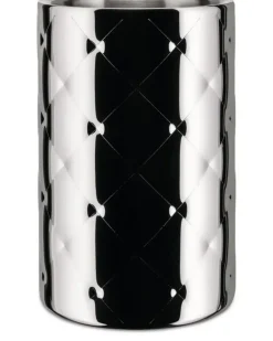 Mateglacé Flaschenständer aus Edelstahl (12,5cm) - Silber