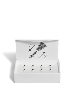 Matte Ersatzspitzen für den Montblanc Digital Pen - Elfenbein - Polycarbonat - MB135049 - Smart Pen Accessoires