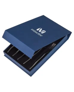 Mattes Squiggle Besteck (5er-Set) - Silber