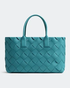 Maxi Tote Intreccio-Blau - Unisex