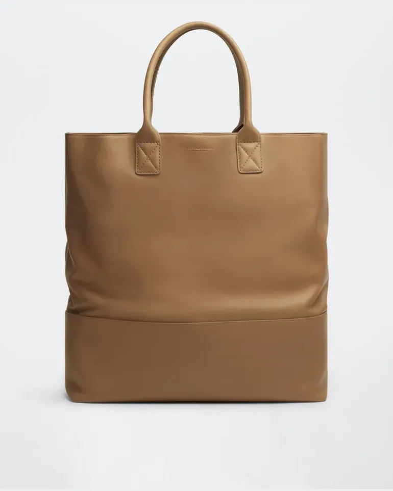 Maxi Tote Intreccio-Braun - Unisex