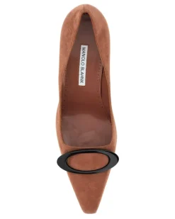 Mbrw Scarpe Con Tacco High Heel Shoes Brown