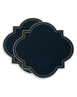 Medallion Tischsets (2er-Set) - Blau
