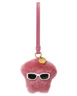 Medusa Fluffy Anhänger - Rosa medusa
