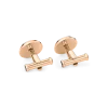Meisterstück Manschettenknöpfe mit blauer Aventurinintarsie - Edelstahl - MB112908 - Cufflinks
