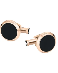 Meisterstück Manschettenknöpfe mit blauer Aventurinintarsie - Edelstahl - MB112908 - Cufflinks