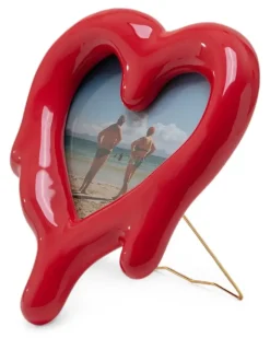 Melted Heart Bilderrahmen 30x35cm - Rot
