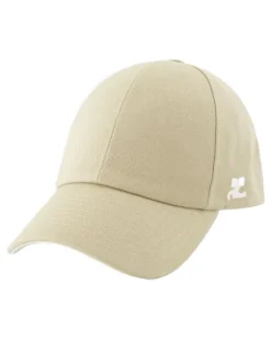 Men 125act039co0024-1062 Cotton Baseball Cap Beige