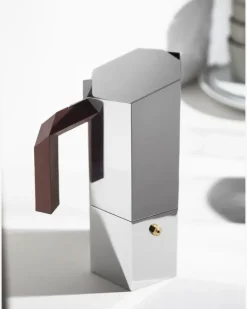 Menhir Espressokocher (6tz) - Silber