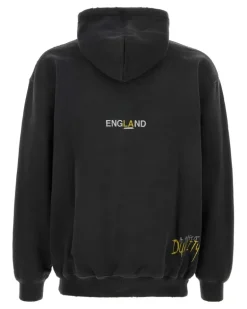 Men Hoodie Black Cotton Hoodies