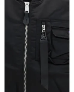 Men Ma-1 Base Vest Black Nylon Blazers E Vests