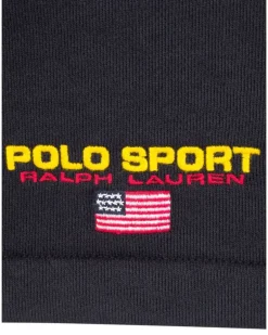 Men Polo Sport Logo Shorts Black Clothing > Pants