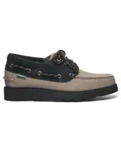 Men's Acadia Suede Eva Loafers Grey Shoes ><noscript><img width=
