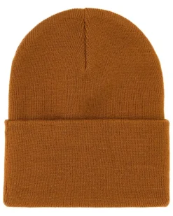 Men's Acrylic Knit Beanie Orange