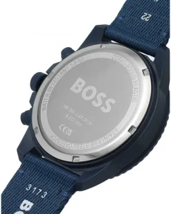 Men's Admiral Ocean Solar Quartz Chronograph Watch Blue Accessories > Jewelry