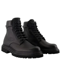 Men's Ankle Boot Black Calfskin